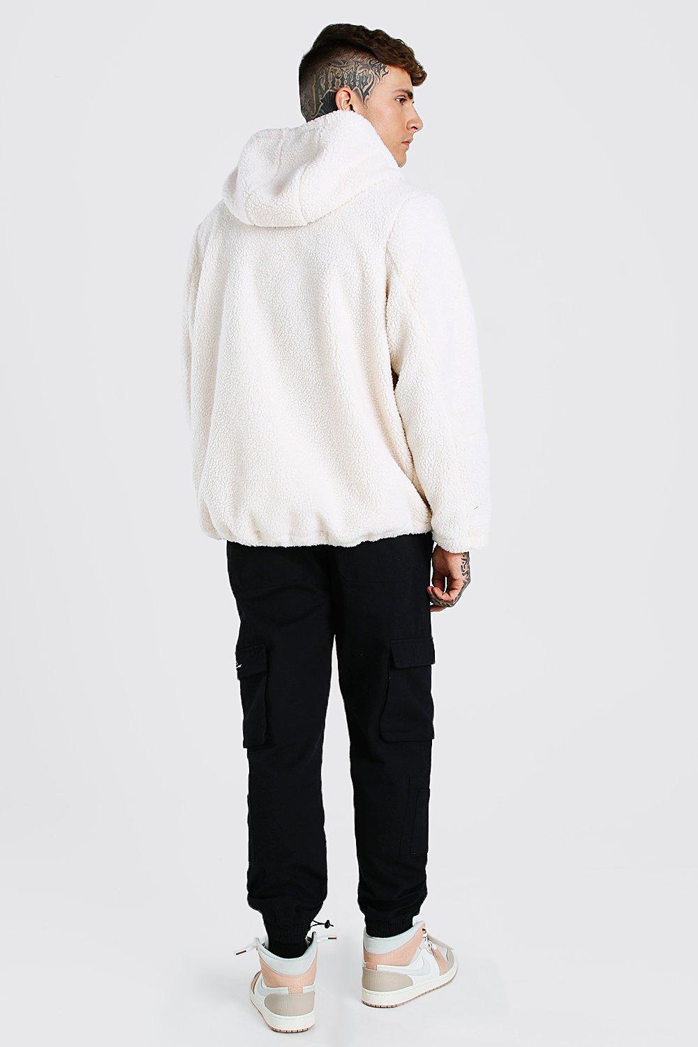 Boohoo sherpa jacket sale